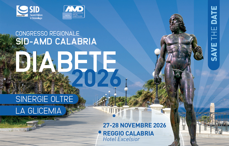 Save the Date - Congresso SID/AMD Calabria - 27 e 28 novembre 2026